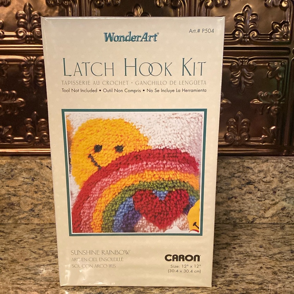 WonderArt Latch hook kit